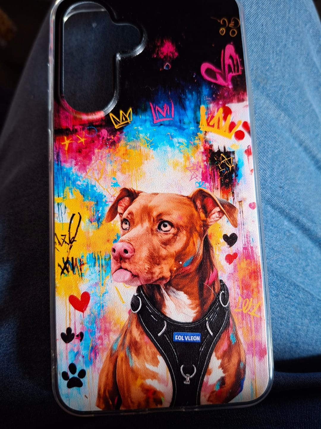 Customer photo review of Personalisierte Handyhülle - Graffiti