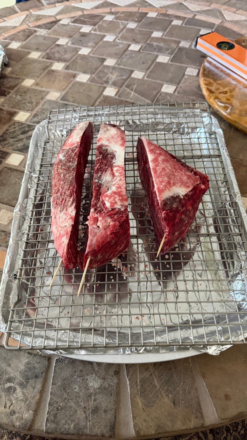 Customer photo review of USDA Choice Picanha Steak (Top Sirloin Cap)