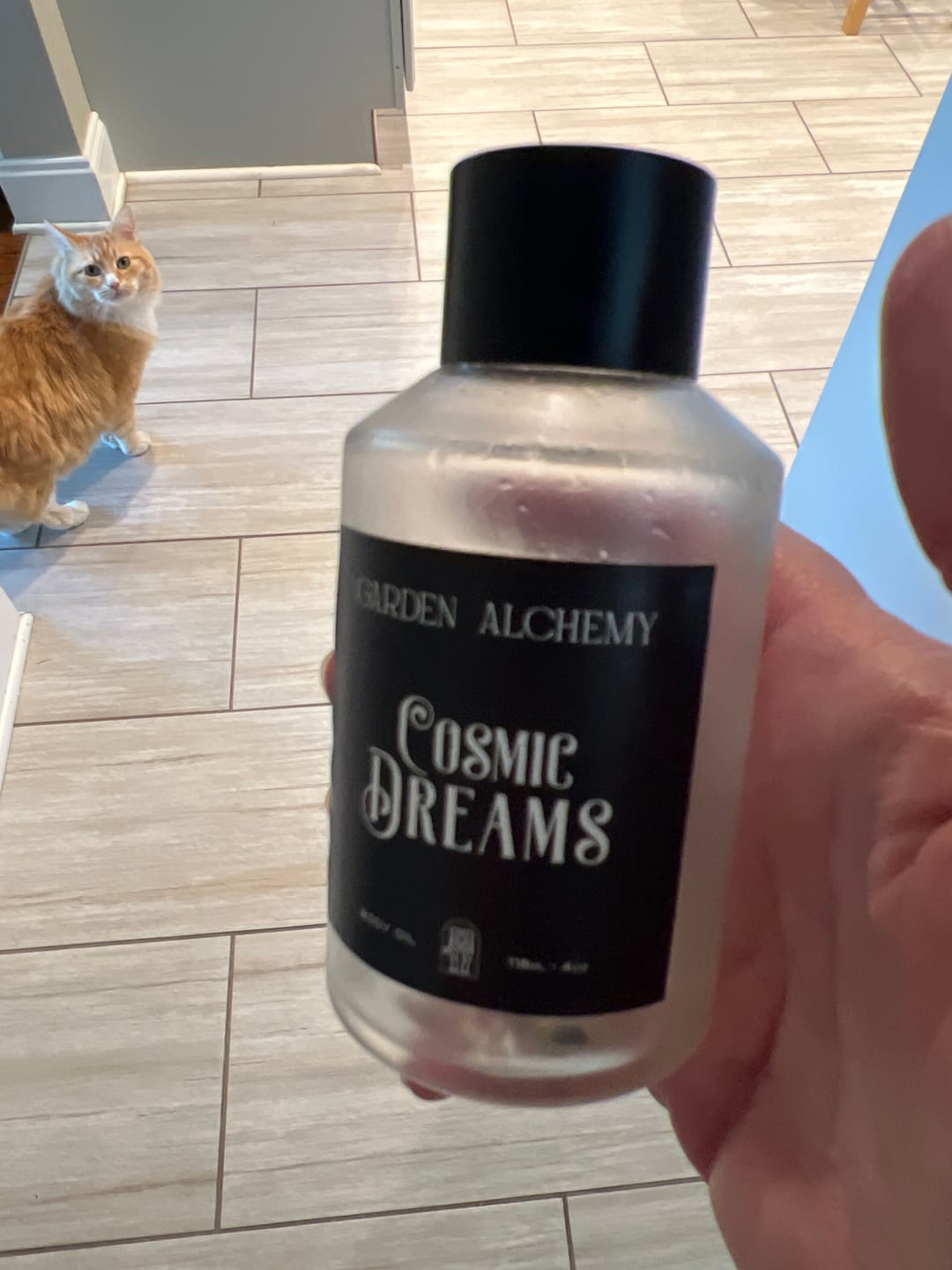 Customer photo review of COSMIC DREAMS W/MAGNESIUM BODY OIL