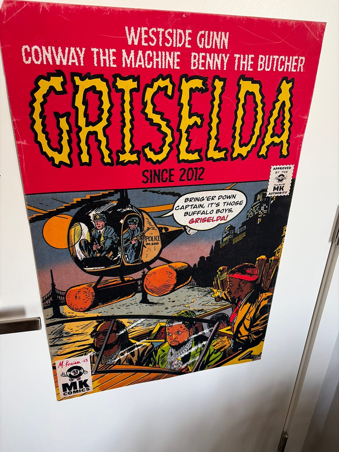 Customer photo review of Griselda - Comic Art - Matte Vertical Posters