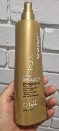 Customer photo review of Joico K-Pak Liquid Reconstructor - Hair Treatment for Damaged Hair 300ml
