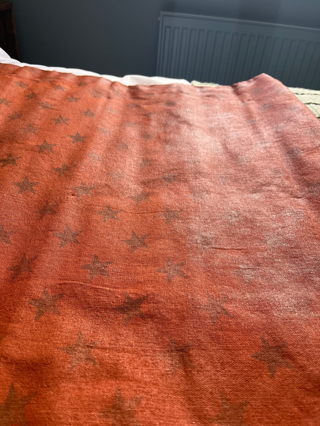 Customer photo review of Fabric Paint -- Orange