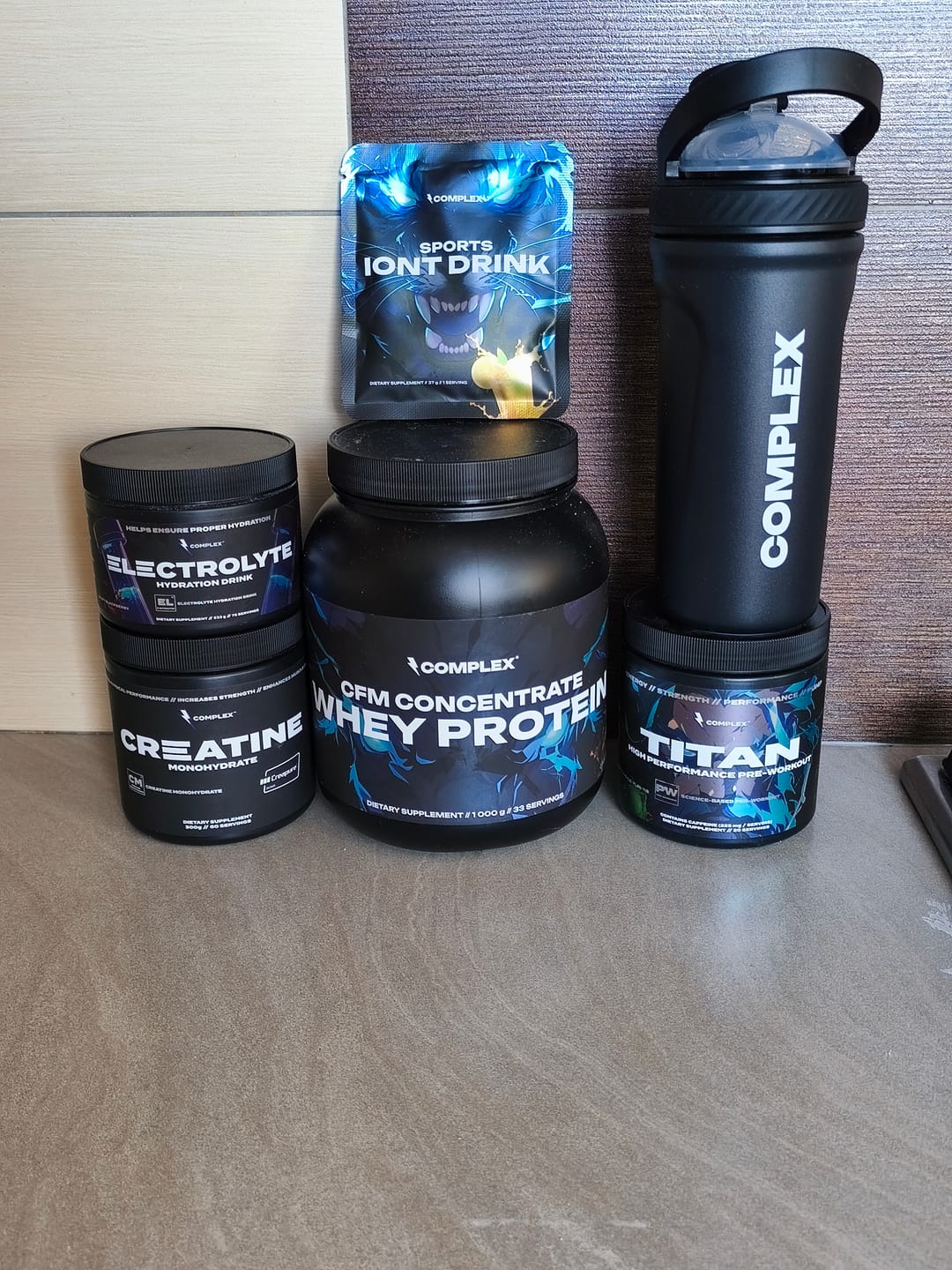 Customer photo review of CFM Whey Protein
