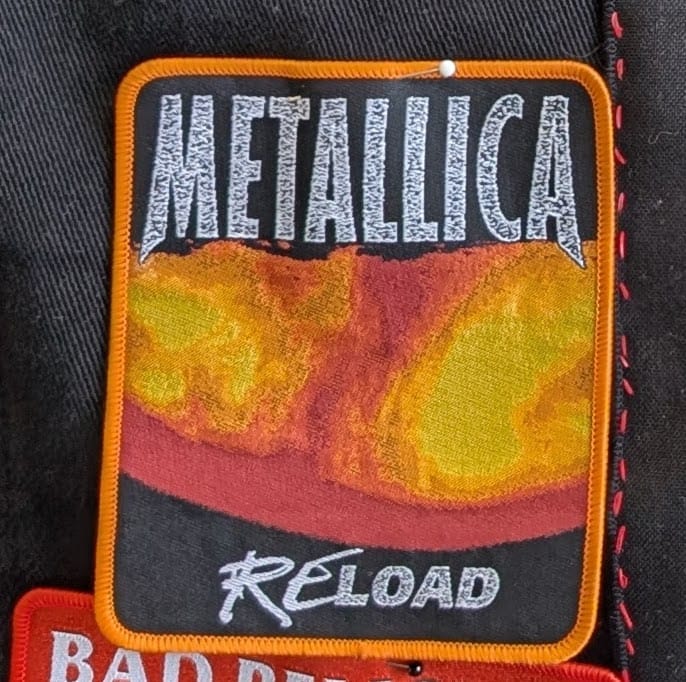 Customer photo review of Metallica - Reload - Patch