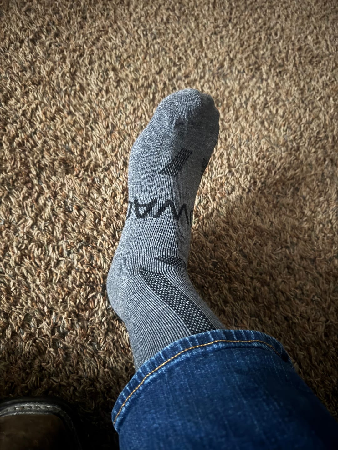 Customer photo review of Men's Alpaca Socks