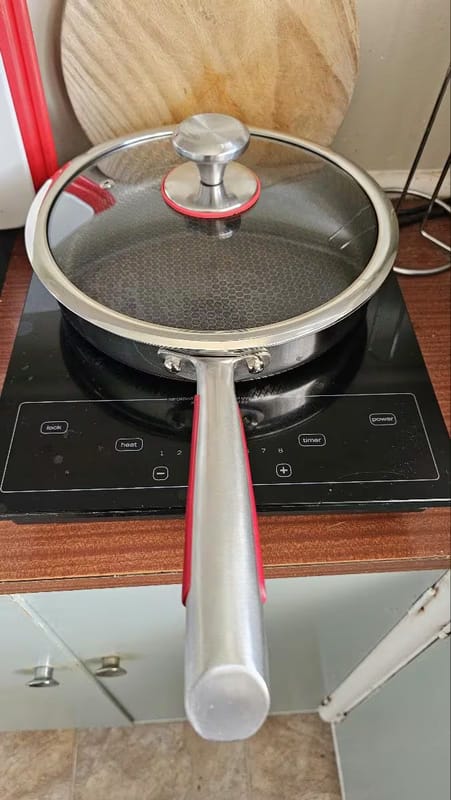 Customer photo review of Premium Stainless Steel Titan Pan
