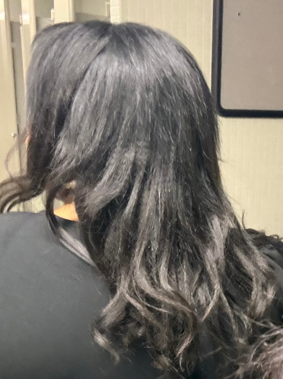 Customer photo review of Kelsey - Light/Medium Yaki Coarse -  InVisiRoot® Clip-ins
