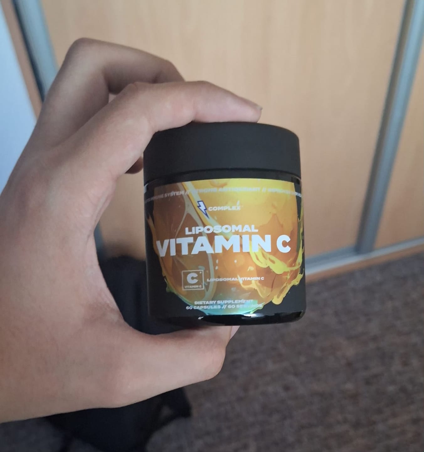 Customer photo review of Liposomal Vitamin C