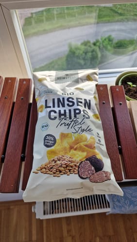 Customer photo review of Bio Linsen Chips Trüffel-Style