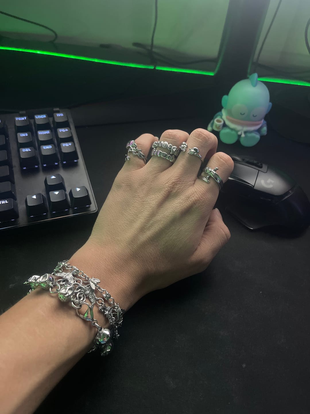 Customer photo review of 10 STAGES OF ADDICTION BRACELET