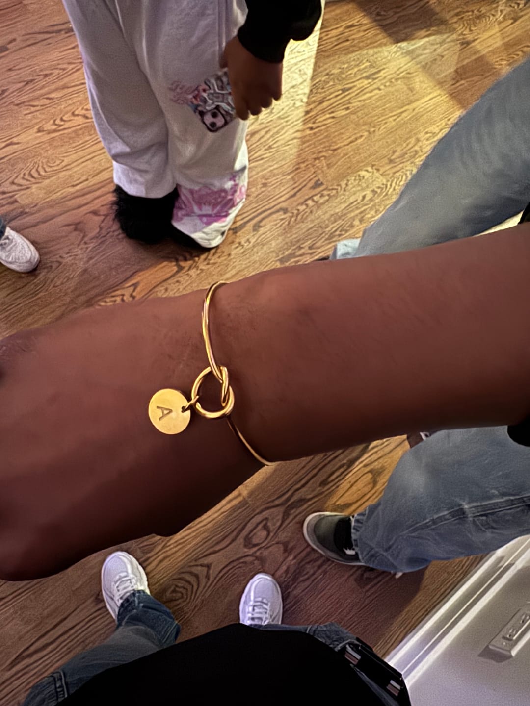 Customer photo review of Rosa® Infinity Bangle Bracelet