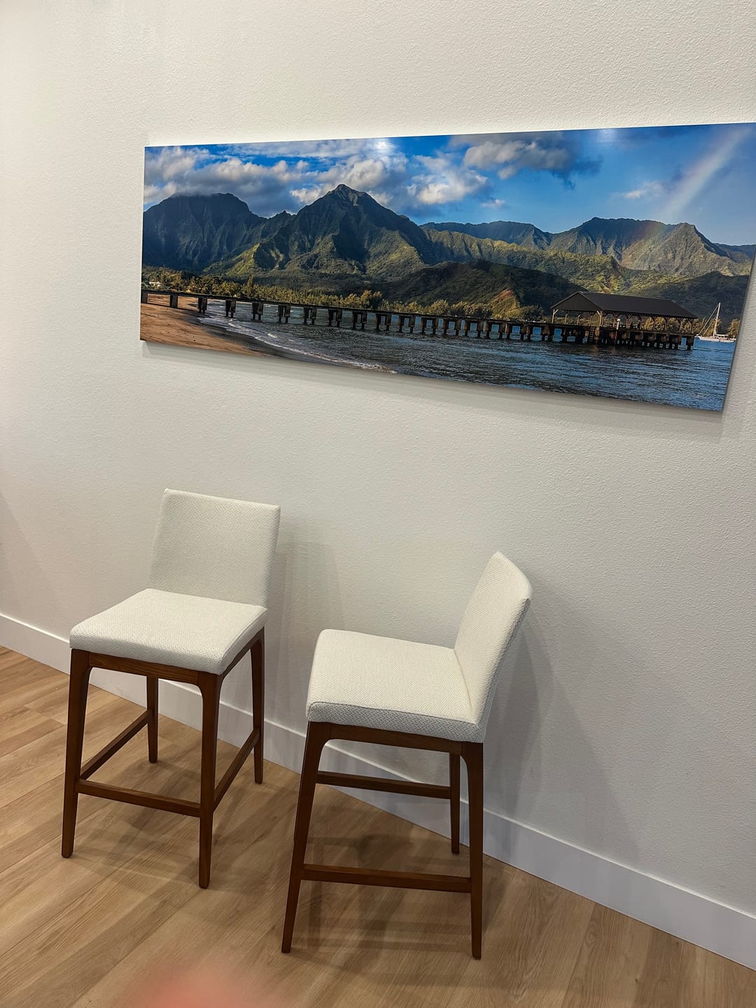 Customer photo review of Devon KD Counter Stool - Set of 2