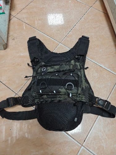 Recensione con foto di un cliente su HydroRun - Sacca Acqua Portatile