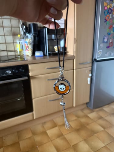 Customer photo review of Personalisierter Lufterfrischer fürs Auto
