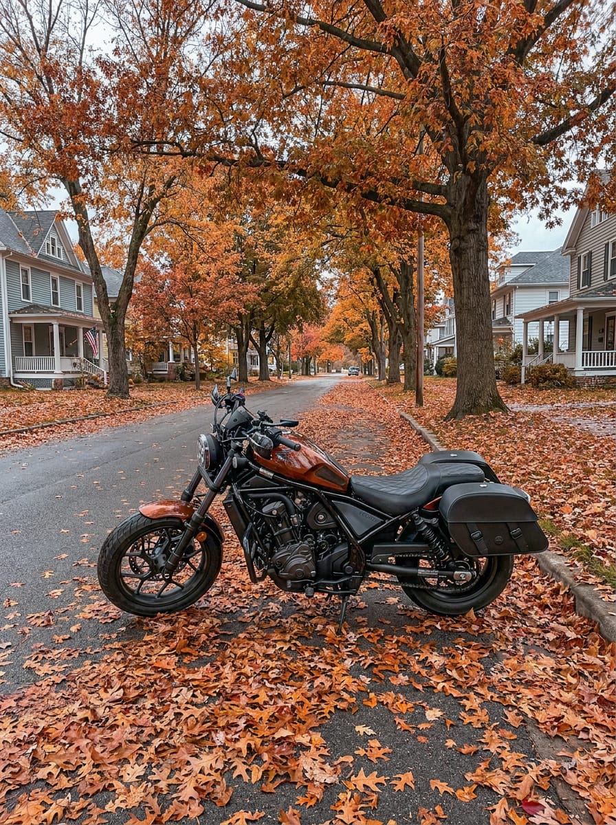 Customer photo review of 28L - Baelor Medium Quick Mount Honda Rebel 1100 Motorcycle Saddlebags