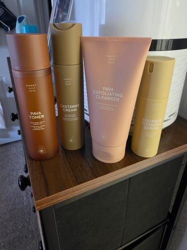 Customer photo review of Morning Essentials Set
