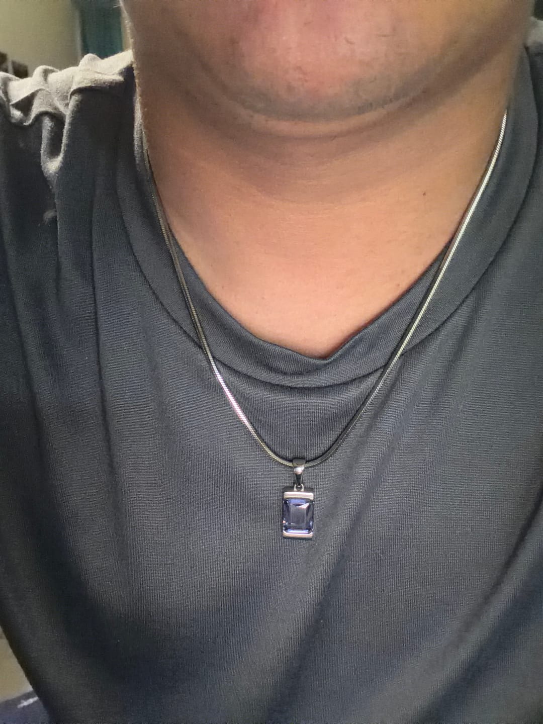 Customer photo review of Chip - Tanzanite