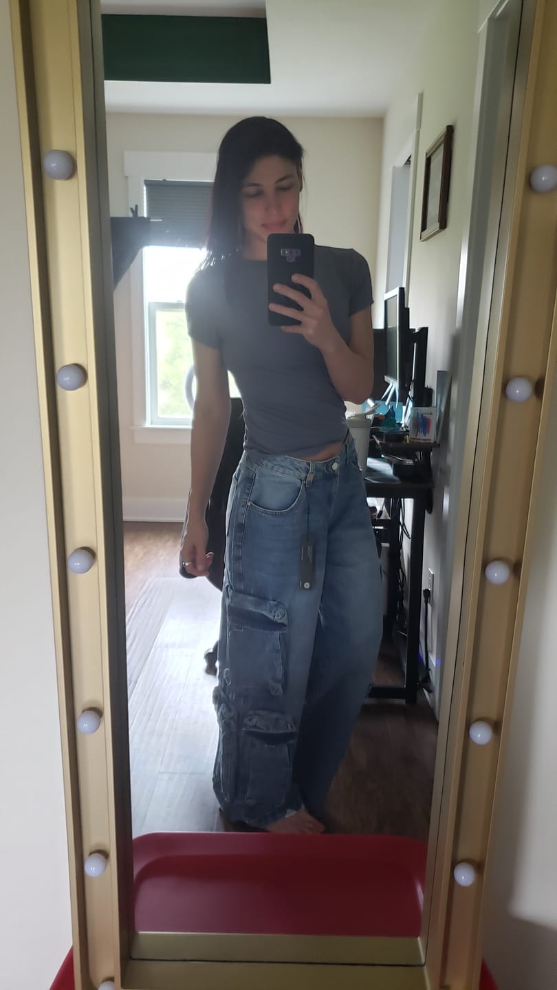 Customer photo review of W231 - Drift Cargo Jeans