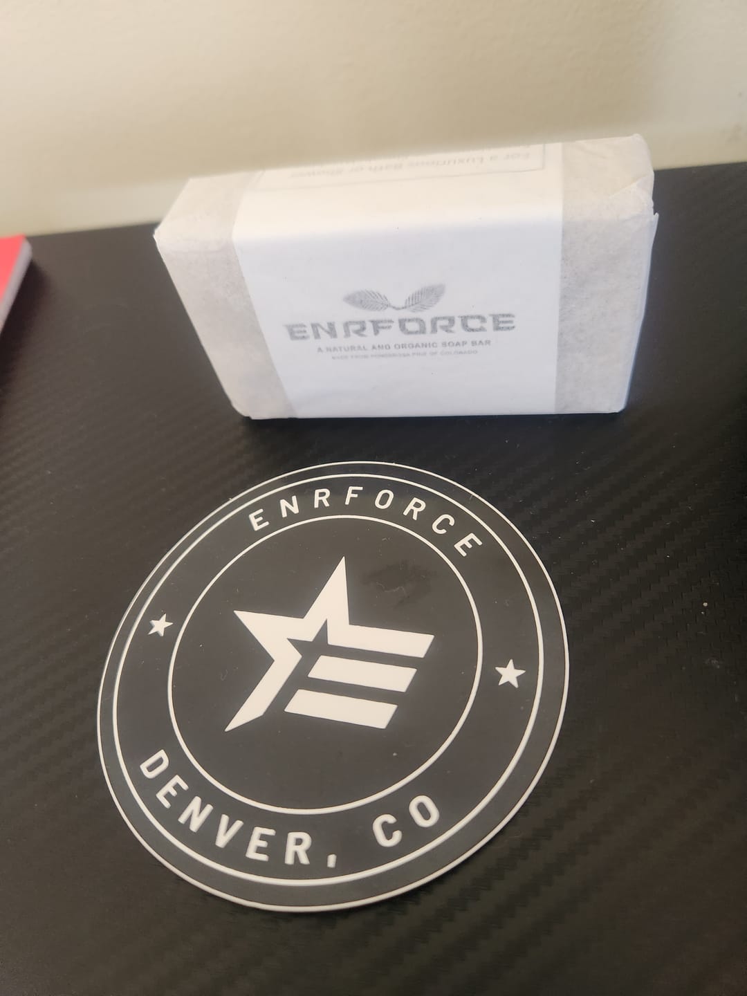 Customer photo review of Organic Pine Soap Bar