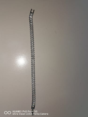 Customer photo review of Noir Baguette Bracelet