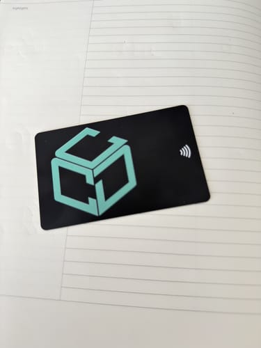 Customer photo review of Custom NFC Business Card