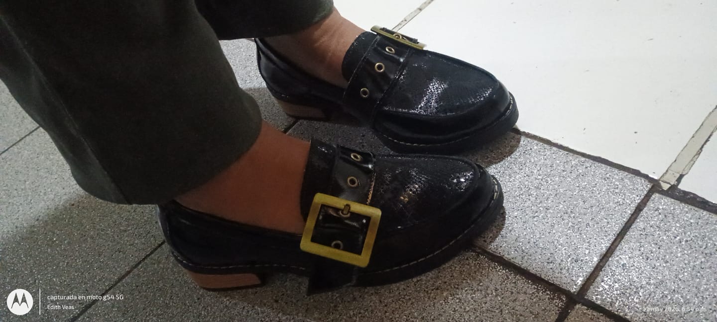 Customer photo review of Mocasín Hebilla