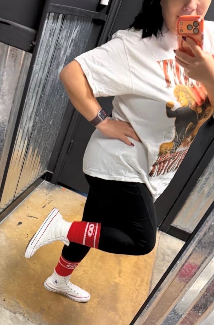 Customer photo review of Stirrups | Competition Socks
