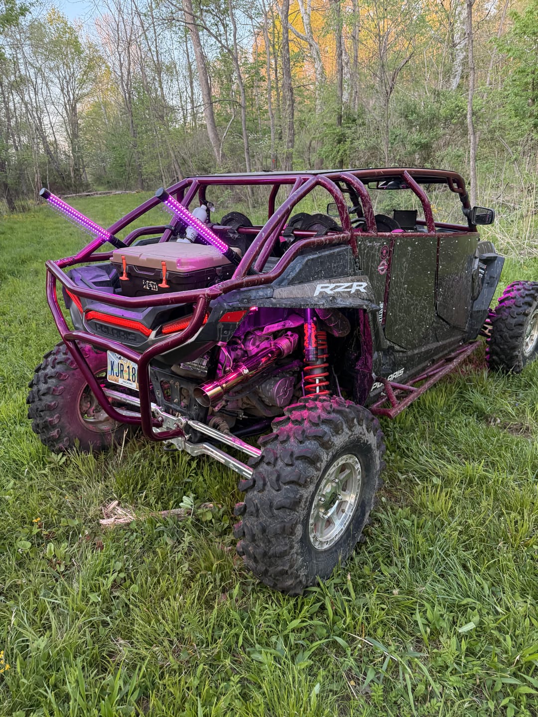 Customer photo review of RPM Polaris RZR Turbo Verti-Flow Big Core Billet Intercooler