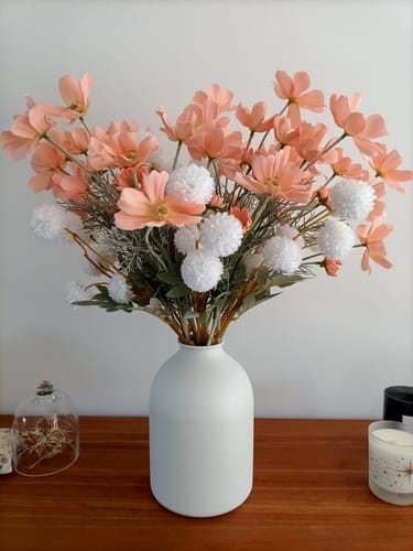 Customer photo review of Casa vase - Blanc mat