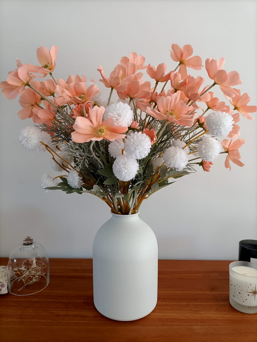 Customer photo review of Casa vase - Blanc mat