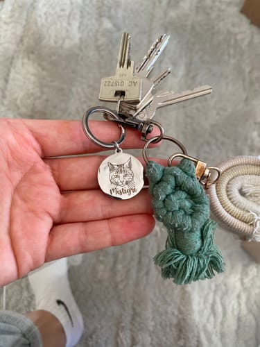 Customer photo review of Schlüsselanhänger