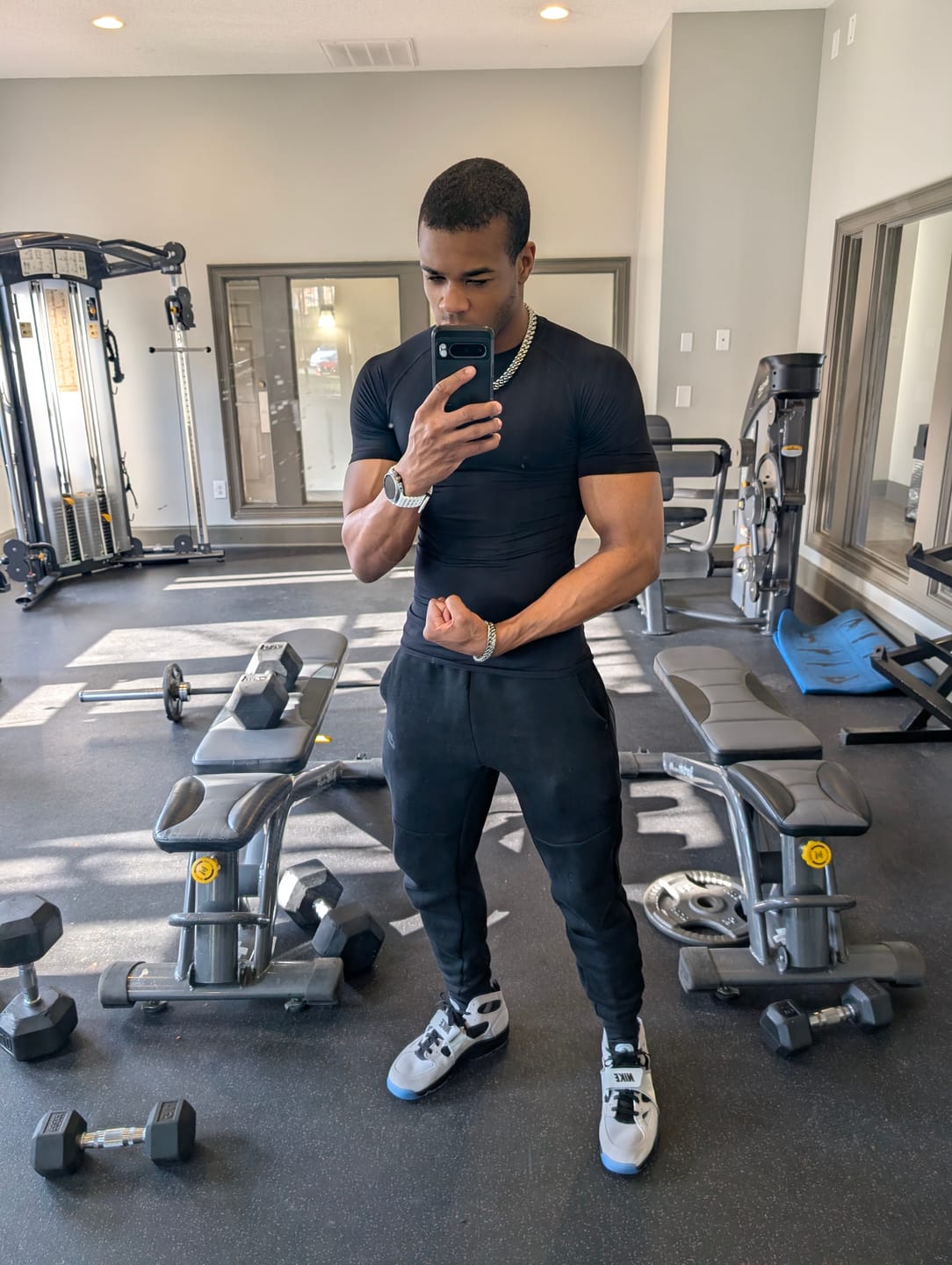 Customer photo review of 4193 - Classic Compression Tees