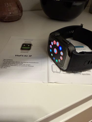 Customer photo review of VitaFit Air 3 Fusion. Gesundheitsuhr mit EKG und Blutdruck ohne Kalibrierung