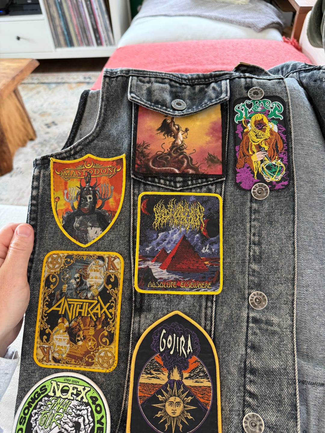 Customer photo review of Blood Incantation - Absolute Elsewhere - Patch