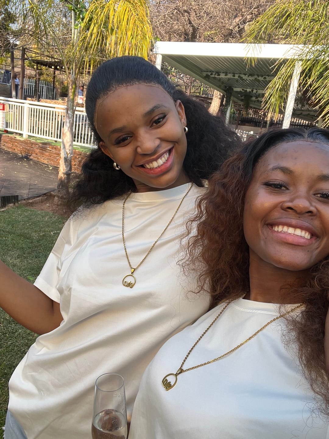 Customer photo review of Gold Era Necklace