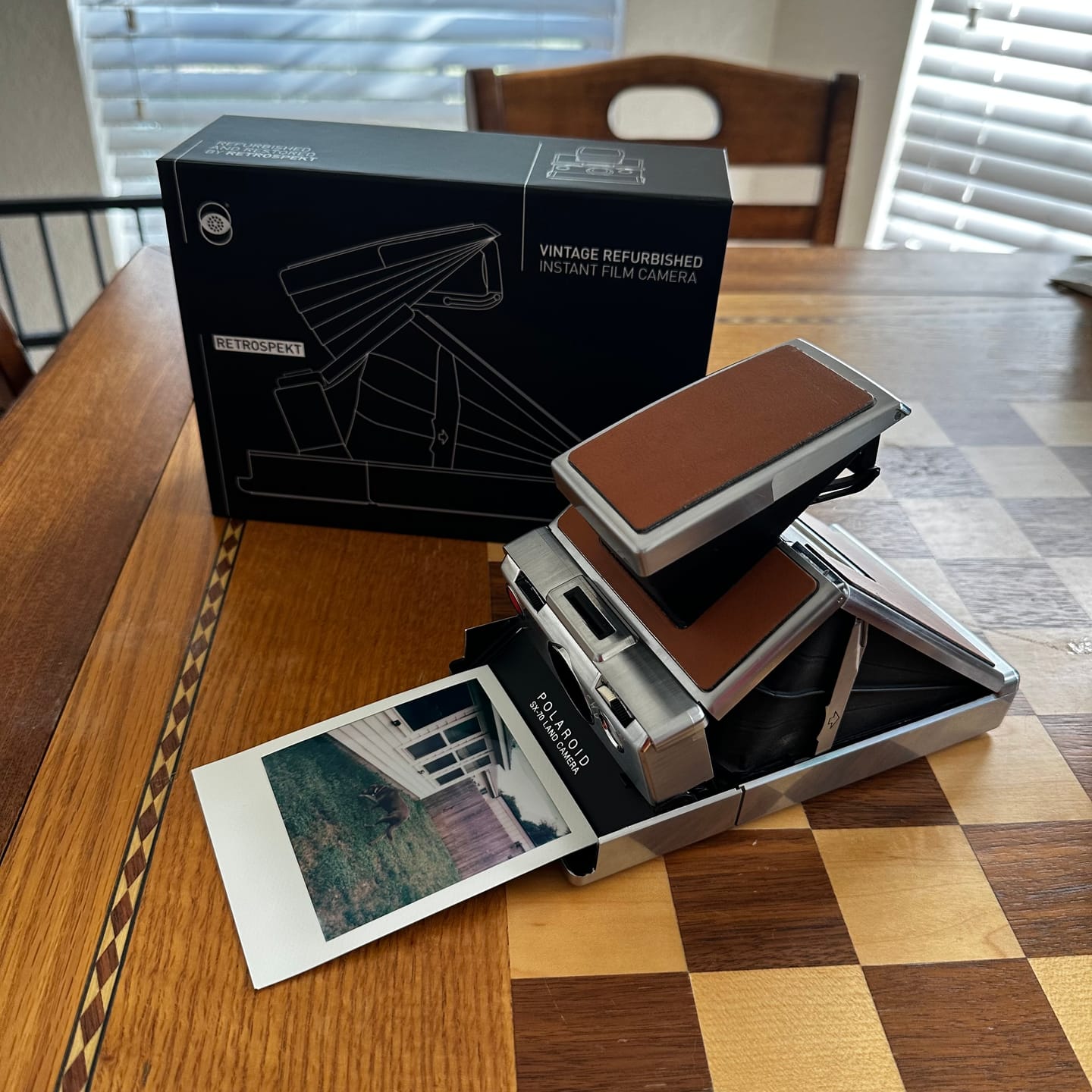 Customer photo review of Polaroid SX-70 to 600 Film Conversion with Repair Service (Non-Autofocus Models)
