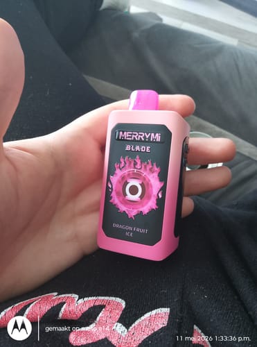 Customer photo review of Merry-Mi - Blade 30K - Puff Jetable / Vape Disposable - 5% nicotine