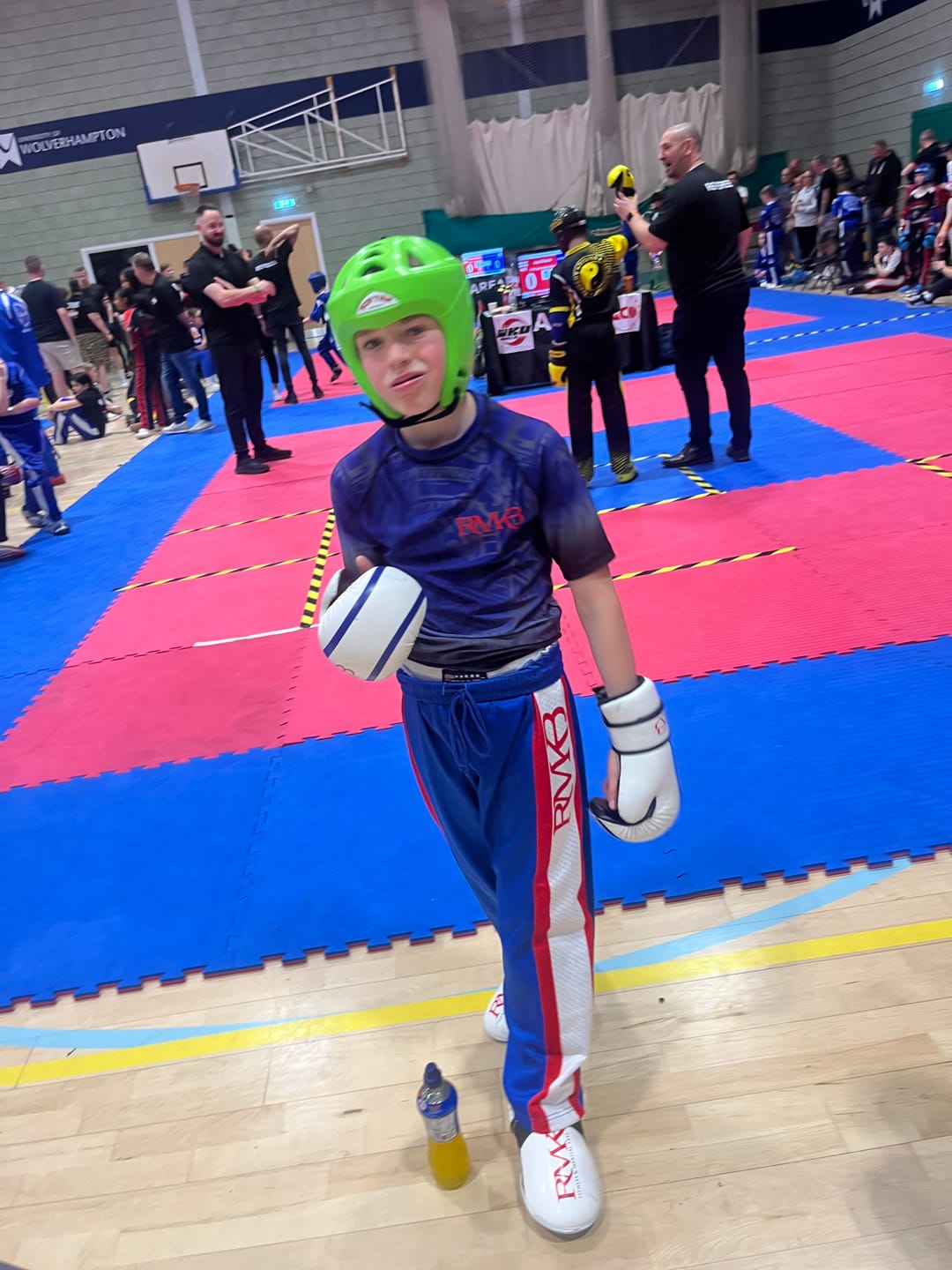 Customer photo review of TOP TEN Avantgarde Head Guard