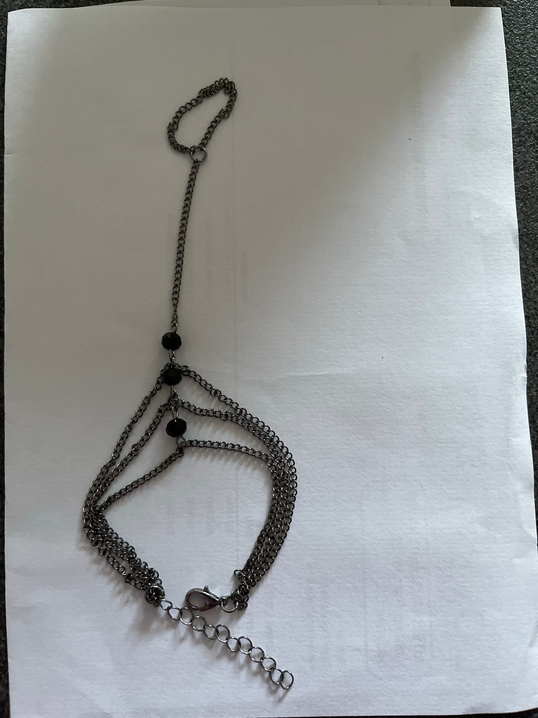 Customer photo review of Obsidian Armband - Orientalische Schönheit