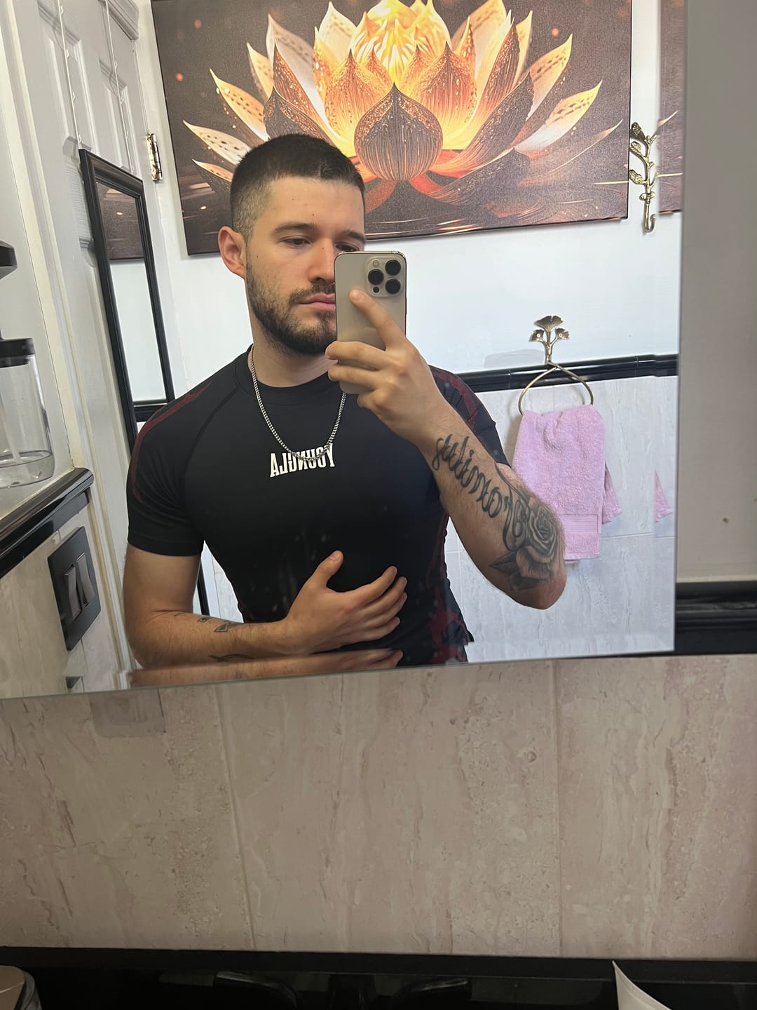 Customer photo review of 4067 - Gothic Compression Tees