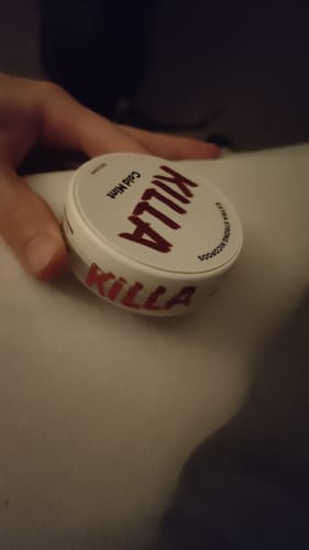 Customer photo review of Killa Snus - Boîte de 20 Sachets | 12.8mg