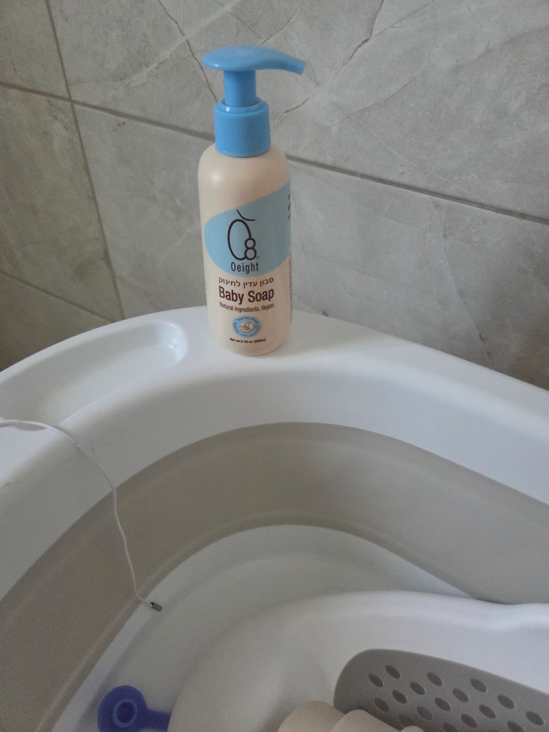 Customer photo review of סבון עדין לתינוק - מבוסס רכיבים טבעיים בריח עדין