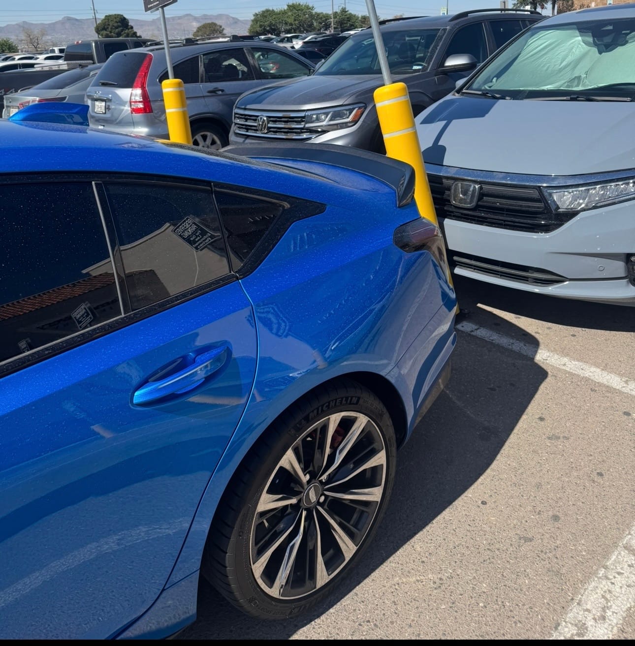 Customer photo review of 2022-2026 Cadillac CT5-V Blackwing Gloss Carbon Fiber Rear Spoiler