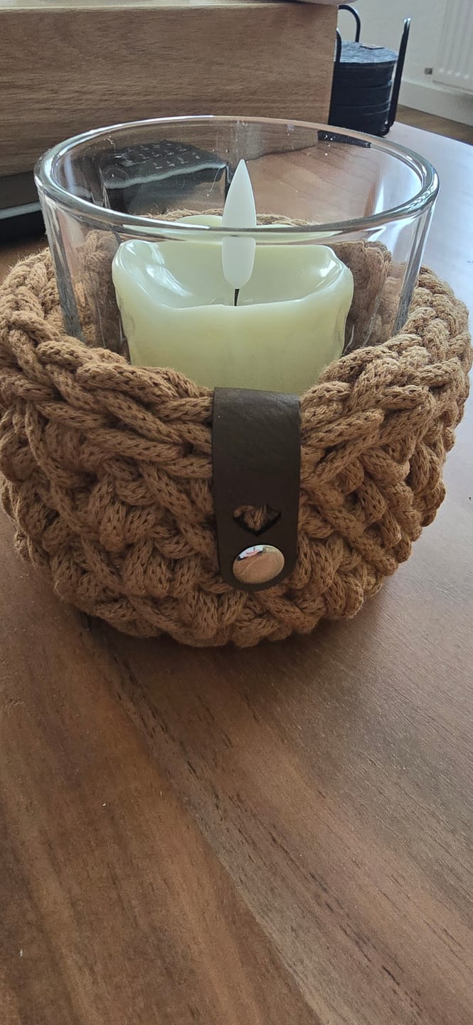 Customer photo review of Label-Set "Handmade" FARBMIX- CS0016 - für Häkelkörbe etc.