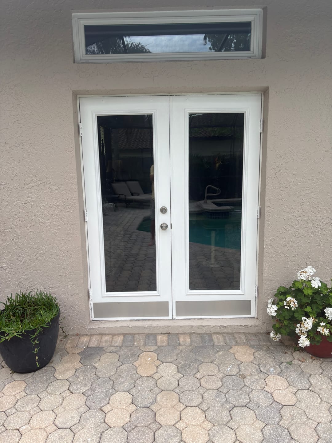 Customer photo review of Clear 1 Lite Glass and Frame Kit (Full Lite)