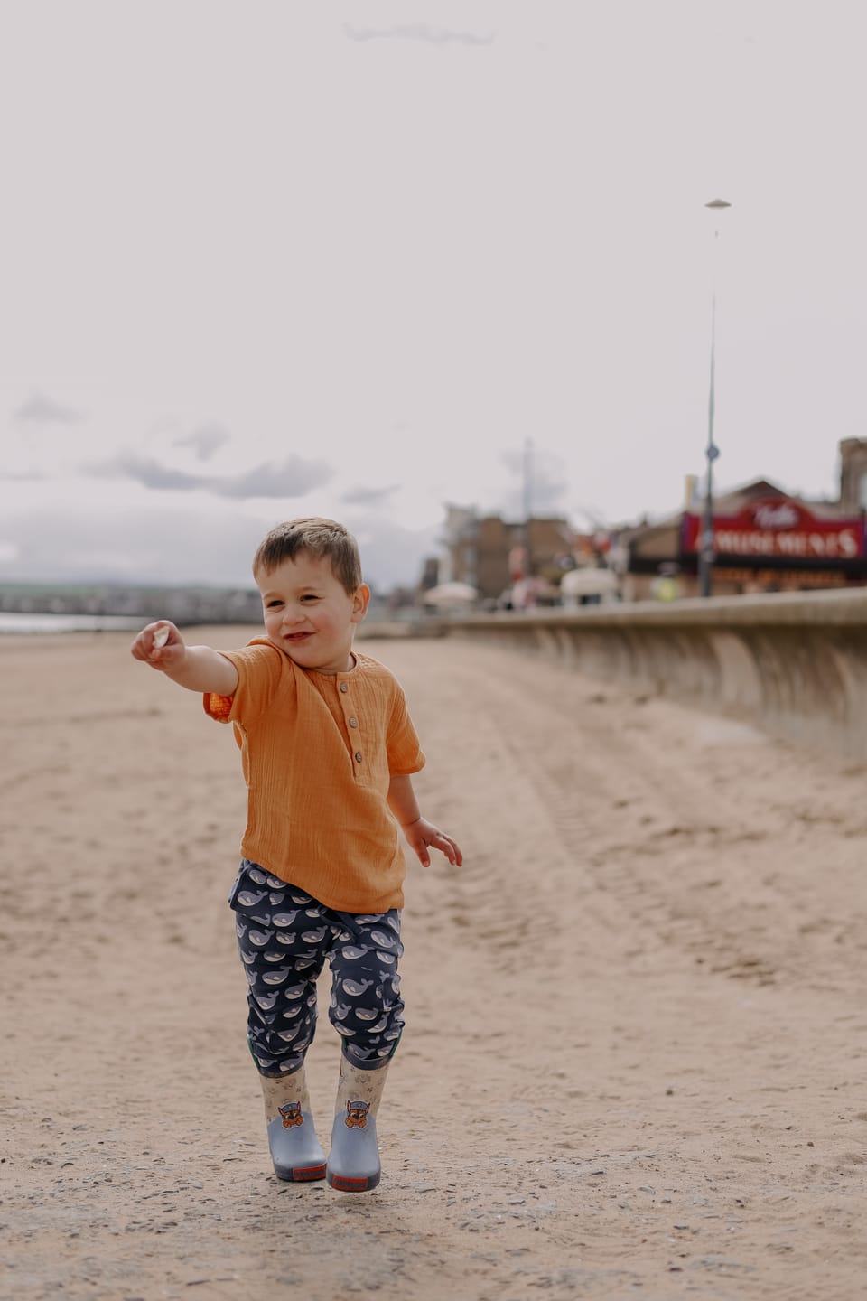 Customer photo review of Golden Ochre Short Sleeved Henley Top