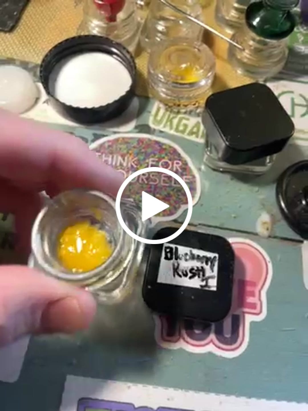 Customer video review of Blueberry Kush Badder 7G(Buy 1 Get 1)