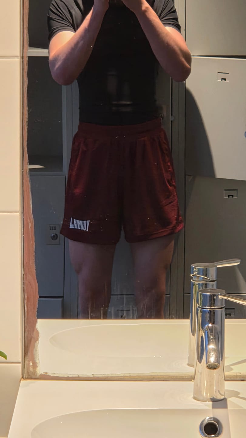 Customer photo review of 1026 - AeroMesh Shorts