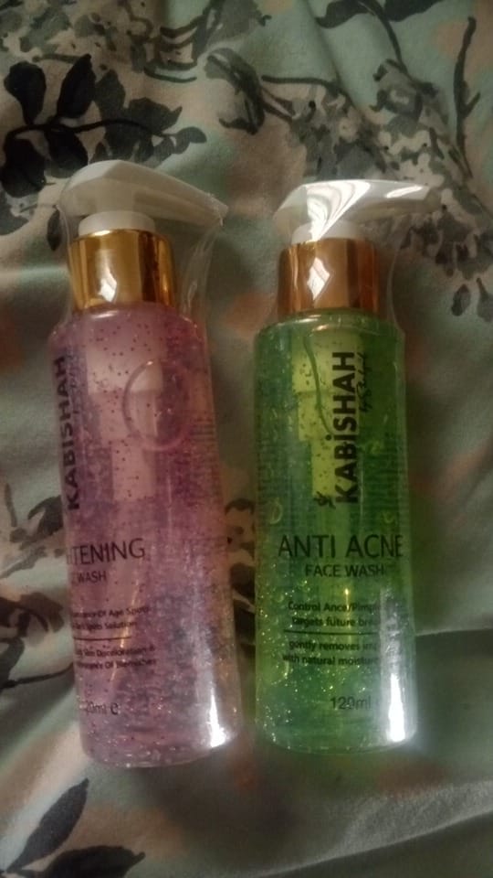 Customer photo review of Face Wash Bundle: Clear & Bright Face Fusion