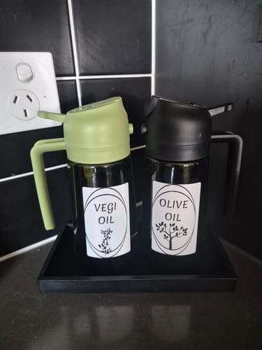 Customer photo review of 2 in 1 Oil Dispenser